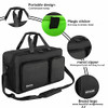 IBVIVIC Lightweight Oxford Storage Case for Pioneer DJ Controller, Black
