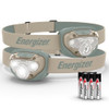 ENERGIZER LED HEADLAMP PRO (2-PACK), IPX4 WATER RESISTANT - GREEN/TAN