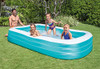 INTEX RECTANGULAR FAMILY LOUNGE INFLATABLE SWIMMING POOL 10FT X 6FT X 22FT New