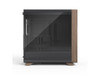 Fractal Design Summit Black TG Walnut PC Gaming Case - Tempered Glass Side Panel