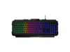 MSI FORGE GK100 Wired Gaming Keyboard, Full-Size 104-Key Membrane Keyboard, RGB