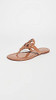 76734-249 TORY BURCH WOMEN'S MILLER SANDALS SIZE: WOMEN 7.5 TAN
