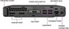 HP PRODESK 600 G3 MINI DESKTOP PC, I5-6500T 3.1GHZ, 16GB RAM, 256GB SSD - BLACK