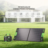 EBL 300W PORTABLE POWER STATION WITH 100W SOLAR PANEL - GREEN