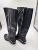 Franco Sarto Sarto Womens Lindy Knee High Boot - Black Leather - 9 M