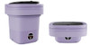 AISLE 3 ESSENTIALS PORTABLE WASHING MACHINE 11L MINI FOLDING WASHER - PURPLE