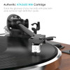 All-in-One Vintage Record Player High Fidelity Belt Drive Turntable B0CRVJZLHW New