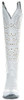 Soto Boots Womens Rodeo Star Tall White Cowgirl Boots M50061 (White,8.5)
