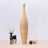 VILLACERA Handcrafted 35” Tall Bamboo Vase, (536770ZAB) B09FN83DXX - Black New