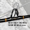 Fiblink Fishing Trolling Rod 7'6" 30-50lbs B08PJKJ2KS - Black New