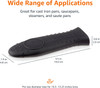 AMAZON BASICS SILICONE HOT SKILLET RECTANGULAR HANDLE COVER HOLDER - BLACK