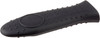 AMAZON BASICS SILICONE HOT SKILLET RECTANGULAR HANDLE COVER HOLDER - BLACK