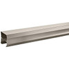 Delta 60 in. Sliding Bathtub Door Track Assembly Kit in Nickel