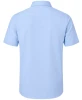 JAMES TAILOR SHORT SLEEVE DRESS SHIRT - SIZE: MEN 3XL - LIGHT BLUE New