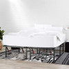 Amazon Basics Bed Frame Ample Underbed Storage Foldable Steel Full B073WRF565 New