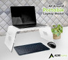 AdirHome Acrylic Monitor Stand Clear Laptop Riser for Desk B07T1DWMMJ - Clear New