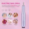 SAVILAND Almond Gel Nail Kit U V lamp 500PCS Almond Nail Tips - Light Brown New