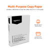 Amazon Basics Copy Printer Paper 20 lb 8.5 x 11" 5 Reams (2,500 Sheets) White New
