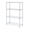 Alera ALE Residential Wire Shelving Four-Shelf 36w x 14d x 54h Silver B01409DUEY New