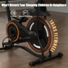 DWVO CYCLERADE EXERCISE BIKE LOW NOISE INDOOR STATIONARY CYCLING - BLACK