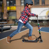 Jetson Jupiter Kick Scooter LED Lights on Deck and Wheels - Black New