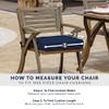 Arden Selections ProFoam Essentials Outdoor Deep Seat Cushion Cover 24 x 24 New