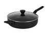 EPPMO Hard-Anodized Nonstick Jumbo 5 Quart EPPMO-518 Cooker Saute - Black New