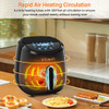 VILIWIN Air Fryer 4.5 QT Air Fryers Oil Less Cooker Airfryer Nonstick Basket New