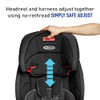 Graco Tranzitions 3-in-1 Harness Booster, Proof New