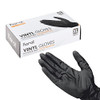 Karat Black Vinyl Powder-Free Gloves - Case of 1000 (Medium) New