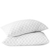 Allo Memory Foam Pillow Hypoallergenic Washable Zip Cover B084QFD4TQ 2 Pack King New