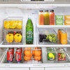 Sorbus Plastic Storage Bins Stackable Clear Pantry Organizer Box Bin (4 Pack)