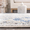 SAFAVIEH Madison Collection Runner Rug - 2'3" x 6' 10" X003E10CPV - Ivory & Aqua New