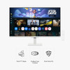 SAMSUNG M5 M50F 32" HDR SMART MONITOR LS32FM503ENXZA - WHITE