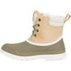 B08Y6S1HBZ Women's Originals Leather Duck Boot, Brown, Size 10(M)