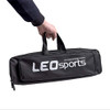 ICE SEA Fishing Rod Reel Case Bag Canvas Fishing Pole Organizer 2 Layers - Black New