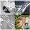 RFDMXC 10ftx10ft Thicken Transparent Tarp Garden Rainproof Clear Poly Tarp New