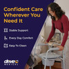 Drive Medical Folding Bedside Commode Adjustable Height Supports 350 lb New