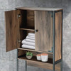 LANDIA HOME OVER THE TOILET BATHROOM ORGANIZER FOR STORAGE, RUSTIC- CVA6112U