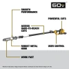 DEWALT 60V MAX* 10 IN. 140 IN. TELESCOPING POLE SAW (TOOL ONLY) - BLACK/YELLOW