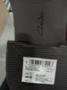 CLARKS WOMEN'S MAYE SHINE RIDING BOOTS - SIZE: WOMEN 7 - DARK TAN SUEDE