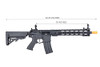 Lancer Tactical LT-25 Hybrid Gen 2 M4 SPR Interceptor Airsoft AEG - Black New