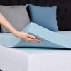Lauraland 2-Inch Mattress Topper Twin Ventilated Design Foam Topper B07SV5MW13 New