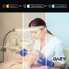 DAEV 27” Gooseneck Arm Nail Lamp for Desk Bright Workbench Light - Black New