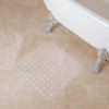 YJ Bath Mat for Tub Bath Soft Non-Slip Drain Holes Suction Cups B08RRVYMNC New