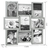 Malden International 5x7 9-Opening Dimensional Collage Photo Wall Frame Graywash New