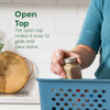 IRIS USA 6-Pack, Medium Plastic Storage Basket, Navy New