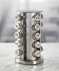 Kamenstein Revolving 20-Jar Countertop Rack Tower Organizer - Silver/Silver New