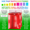 ABC Metallic Bubble Mailers 15x17" Red Foil Self Seal Padded 10 Pack - NEW New