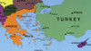 2004 map of Europe Size 20x24 - Ready to Frame Europe continent map New